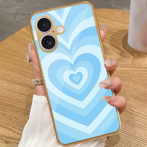 iPhone 16 Plus - O'Nation Heartbeat Series - HQ Premium Shine Durable Golden Electroplate Case