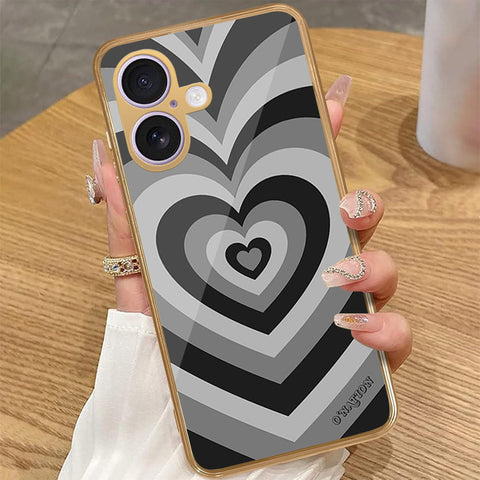 iPhone 16 - O'Nation Heartbeat Series - HQ Premium Shine Durable Golden Electroplate Case