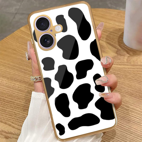 iPhone 16 Plus - Vanilla Dream Series - HQ Premium Shine Durable Golden Electroplate Case