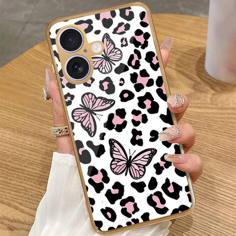 iPhone 17 - Vanilla Dream Series - HQ Premium Shine Durable Golden Electroplate Case