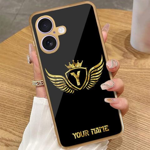 iPhone 16 - Gold Series - HQ Premium Shine Durable Golden Electroplate Case