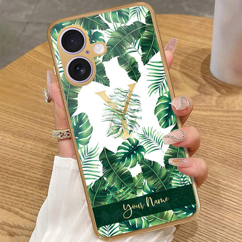 iPhone 16 - Personalized Alphabet Series - HQ Premium Shine Durable Golden Electroplate Case