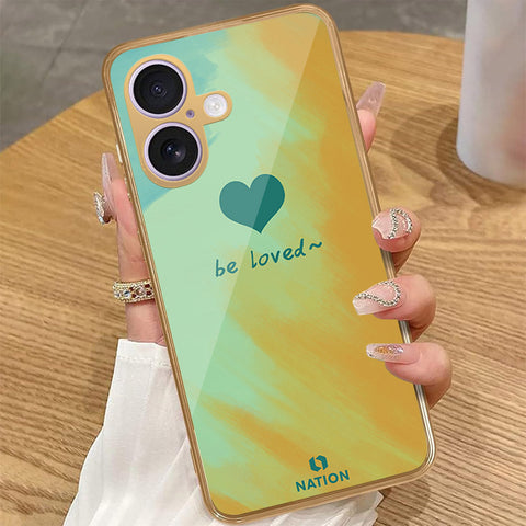iPhone 17 - Onation Heart Series - HQ Premium Shine Durable Golden Electroplate Case