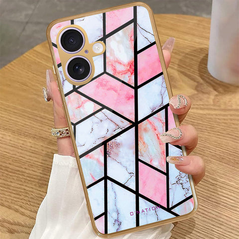 iPhone 17 - O'Nation Shades of Marble Series - HQ Premium Shine Durable Golden Electroplate Case