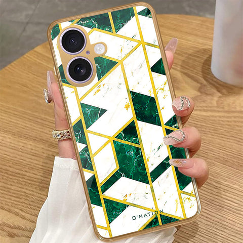 iPhone 17 - O'Nation Shades of Marble Series - HQ Premium Shine Durable Golden Electroplate Case