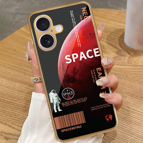 iPhone 16 - Limitless Series - HQ Premium Shine Durable Golden Electroplate Case