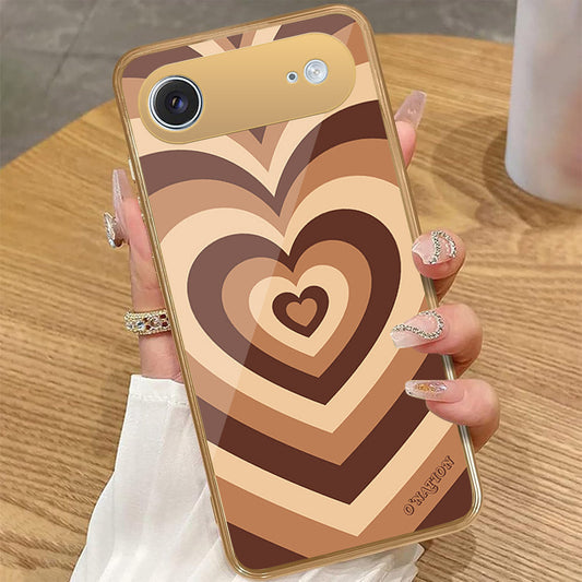 iPhone 17 Air - O'Nation Heartbeat Series - HQ Premium Shine Durable Golden Electroplate Case