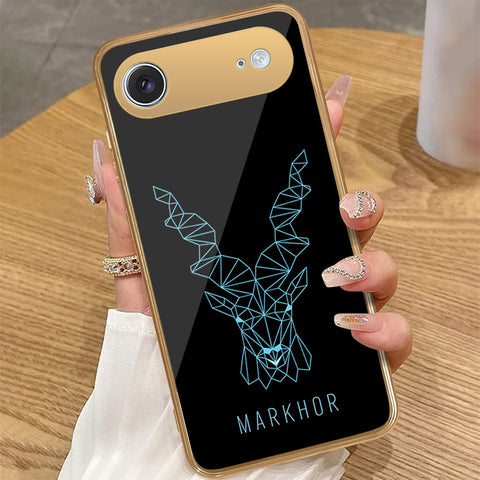 iPhone 17 Air - Markhor Series - HQ Premium Shine Durable Golden Electroplate Case