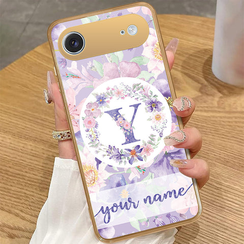 iPhone 17 Air - Personalized Alphabet Series - HQ Premium Shine Durable Golden Electroplate Case