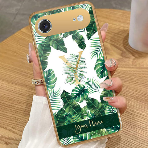 iPhone 17 Air - Personalized Alphabet Series - HQ Premium Shine Durable Golden Electroplate Case