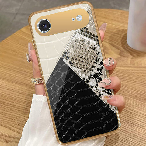 iPhone 17 Air - Printed Skins Series - HQ Premium Shine Durable Golden Electroplate Case