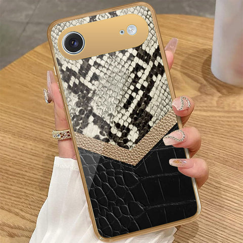 iPhone 17 Air - Printed Skins Series - HQ Premium Shine Durable Golden Electroplate Case