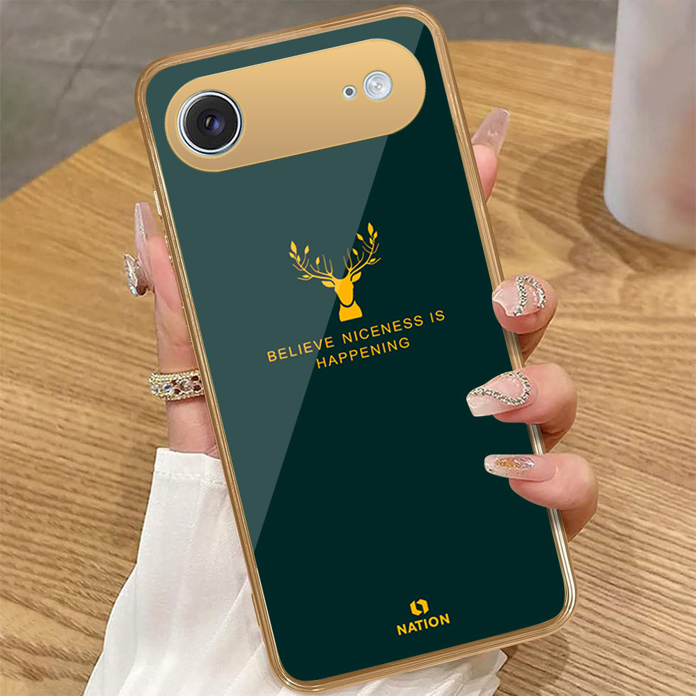 iPhone 17 Air - Nice Series - HQ Premium Shine Durable Golden Electroplate Case