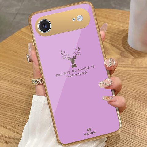 iPhone 17 Air - Nice Series - HQ Premium Shine Durable Golden Electroplate Case