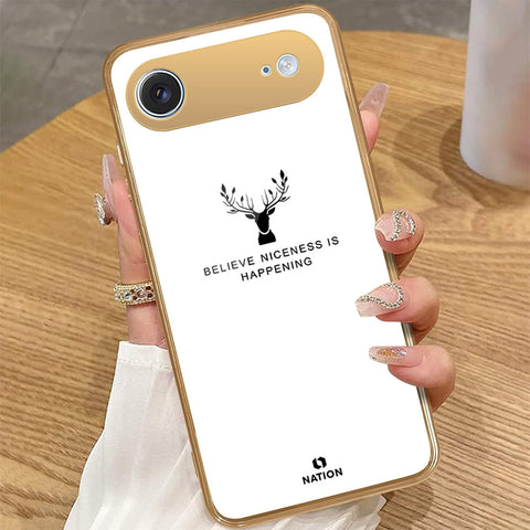 iPhone 17 Air - Nice Series - HQ Premium Shine Durable Golden Electroplate Case