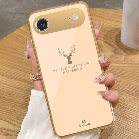 iPhone 17 Air - Nice Series - HQ Premium Shine Durable Golden Electroplate Case