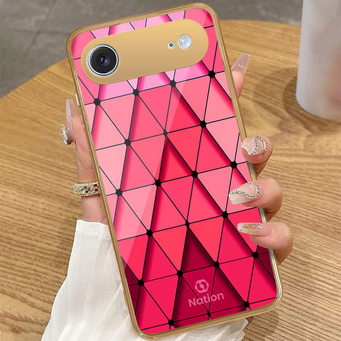 iPhone 17 Air - Onation Pyramid Series - HQ Premium Shine Durable Golden Electroplate Case