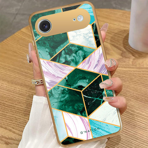 iPhone 17 Air - O'Nation Shades of Marble Series - HQ Premium Shine Durable Golden Electroplate Case