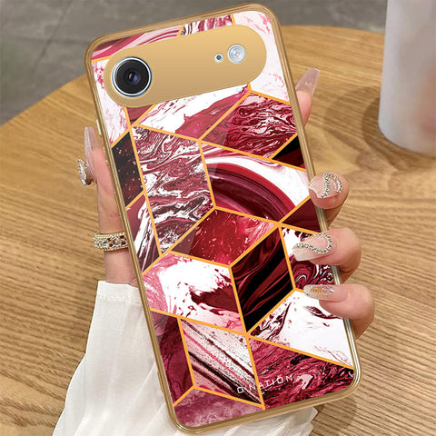 iPhone 17 Air - O'Nation Shades of Marble Series - HQ Premium Shine Durable Golden Electroplate Case
