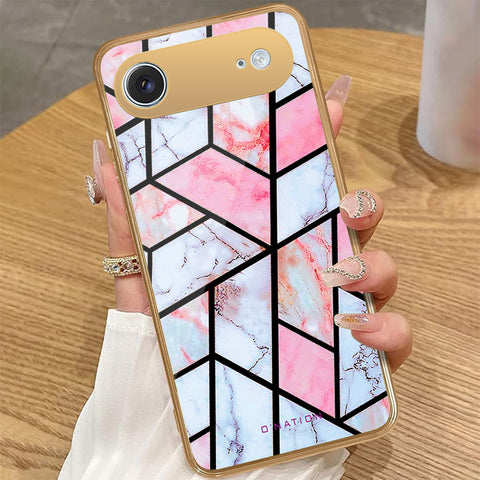 iPhone 17 Air - O'Nation Shades of Marble Series - HQ Premium Shine Durable Golden Electroplate Case