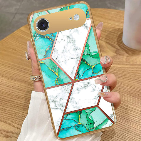 iPhone 17 Air - O'Nation Shades of Marble Series - HQ Premium Shine Durable Golden Electroplate Case
