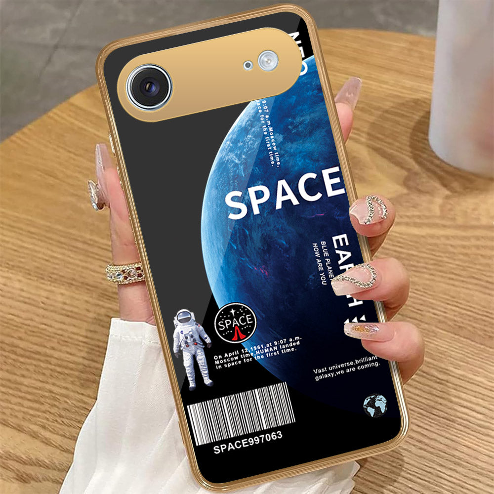 iPhone 17 Air - Limitless Series - HQ Premium Shine Durable Golden Electroplate Case