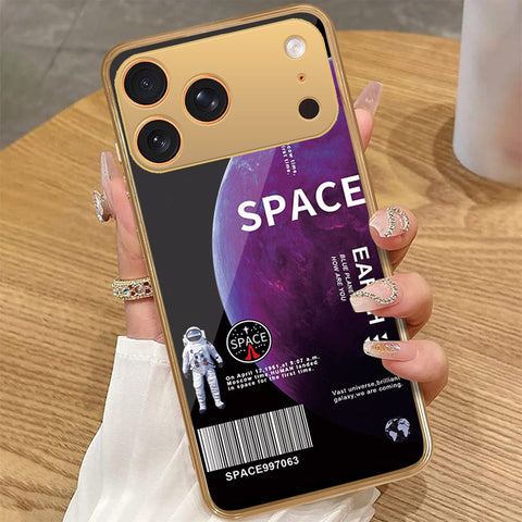 iPhone 17 Pro Max - Limitless Series - HQ Premium Shine Durable Golden Electroplate Case