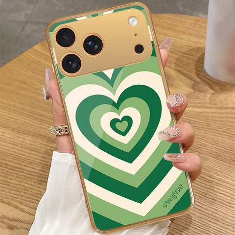 iPhone 17 Pro Max - O'Nation Heartbeat Series - HQ Premium Shine Durable Golden Electroplate Case