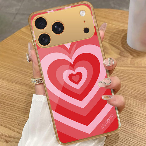 iPhone 17 Pro Max - O'Nation Heartbeat Series - HQ Premium Shine Durable Golden Electroplate Case