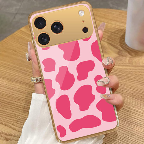 iPhone 17 Pro Max - Vanilla Dream Series - HQ Premium Shine Durable Golden Electroplate Case