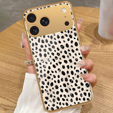 iPhone 17 Pro Max - Vanilla Dream Series - HQ Premium Shine Durable Golden Electroplate Case