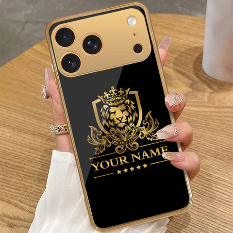 iPhone 17 Pro Max - Gold Series - HQ Premium Shine Durable Golden Electroplate Case