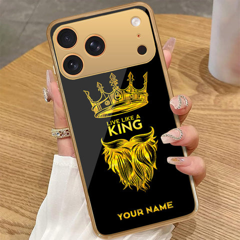 iPhone 17 Pro Max - Gold Series - HQ Premium Shine Durable Golden Electroplate Case