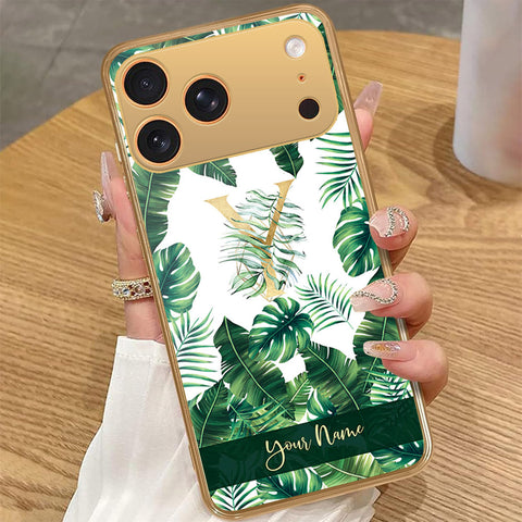 iPhone 17 Pro Max - Personalized Alphabet Series - HQ Premium Shine Durable Golden Electroplate Case