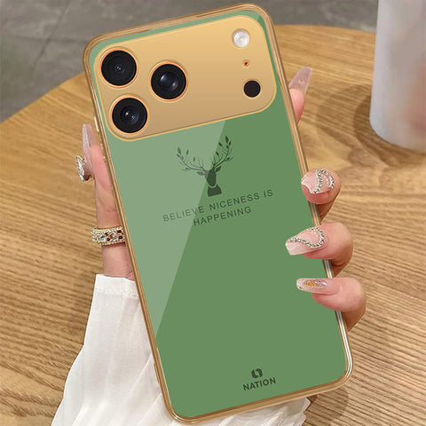 iPhone 17 Pro Max - Nice Series - HQ Premium Shine Durable Golden Electroplate Case