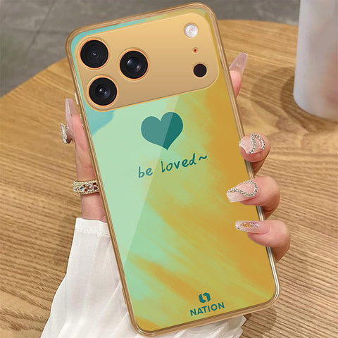 iPhone 17 Pro Max - Onation Heart Series - HQ Premium Shine Durable Golden Electroplate Case