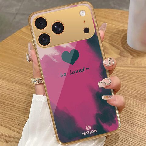 iPhone 17 Pro Max - Onation Heart Series - HQ Premium Shine Durable Golden Electroplate Case