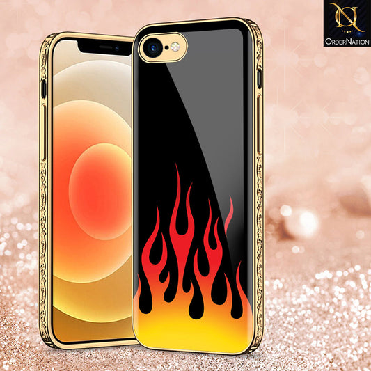 iPhone 8 / 7 Cover - Stellar Series - Premium Electroplated Shutterproof Case Soft Silicon Borders Case