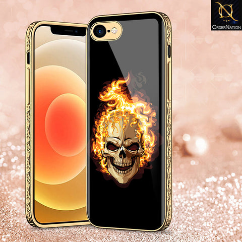 iPhone 8 / 7 Cover - Stellar Series - Premium Electroplated Shutterproof Case Soft Silicon Borders Case