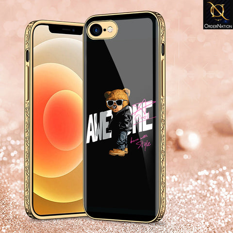 iPhone 8 / 7 Cover - Stellar Series - Premium Electroplated Shutterproof Case Soft Silicon Borders Case
