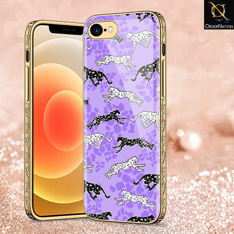 iPhone 8 / 7 Cover - Hustle Series - Premium Electroplated Shutterproof Case Soft Silicon Borders Case