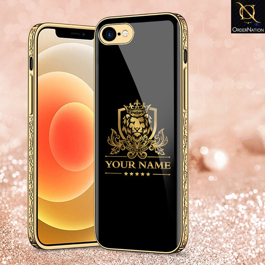 iPhone 8 / 7 Cover - Gold Series - Premium Electroplated Shutterproof Case Soft Silicon Borders Case
