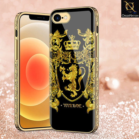 iPhone 8 / 7 Cover - Gold Series - Premium Electroplated Shutterproof Case Soft Silicon Borders Case