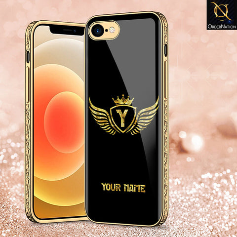 iPhone 8 / 7 Cover - Gold Series - Premium Electroplated Shutterproof Case Soft Silicon Borders Case