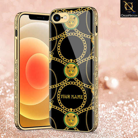 iPhone 8 / 7 Cover - Gold Series - Premium Electroplated Shutterproof Case Soft Silicon Borders Case