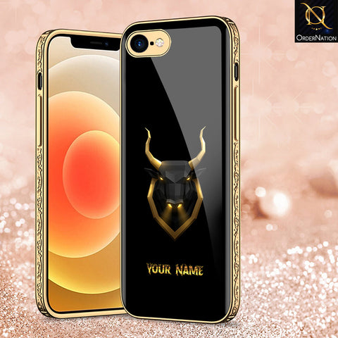 iPhone 8 / 7 Cover - Gold Series - Premium Electroplated Shutterproof Case Soft Silicon Borders Case