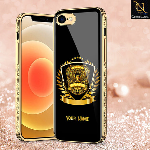 iPhone 8 / 7 Cover - Gold Series - Premium Electroplated Shutterproof Case Soft Silicon Borders Case