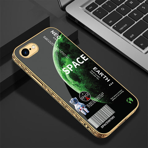 iPhone 8 / 7 Cover - Limitless Series - Premium Electroplated Shutterproof Case Soft Silicon Borders Case