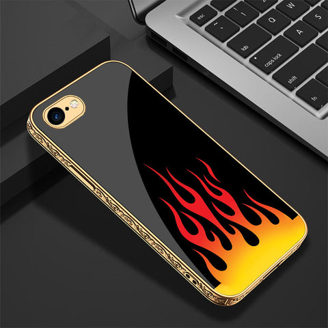 iPhone 8 / 7 Cover - Stellar Series - Premium Electroplated Shutterproof Case Soft Silicon Borders Case