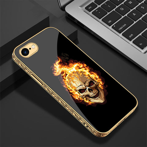 iPhone 8 / 7 Cover - Stellar Series - Premium Electroplated Shutterproof Case Soft Silicon Borders Case